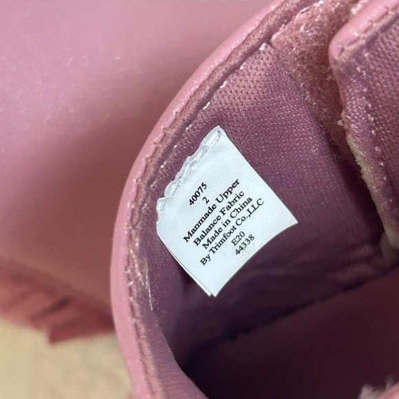 Pink Ruffle Kids Shoes - Picture 3 of 8